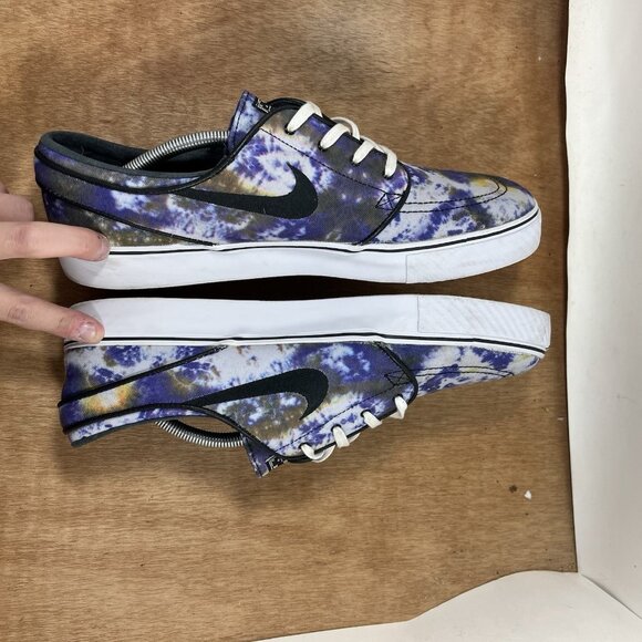 Nike SB Zoom Stefan Janoski Men Size 13 678472-104 Purple Tie Dye Skate Shoes main image 7
